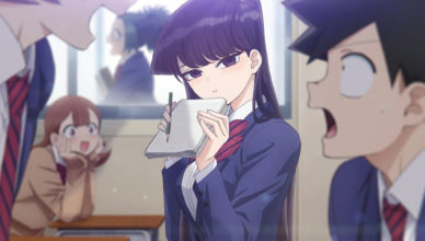 foto promocional de komi-san