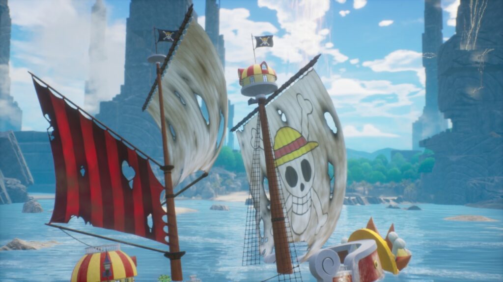 Thousand Sunny destruído