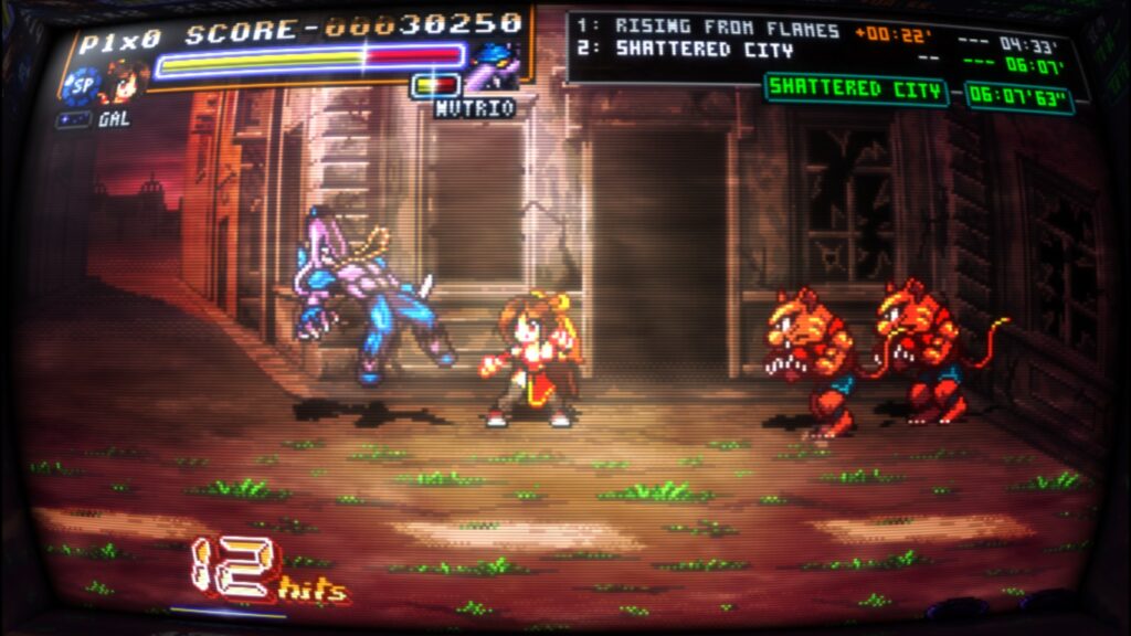 Trecho de gameplay do Fight'N Rage