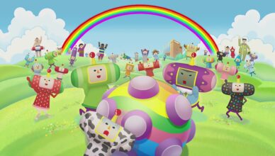 We Love Katamari - Tela de Inicialização