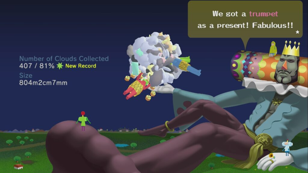 Final da Fase - We Love Katamari