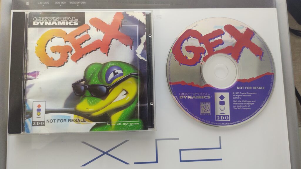 Jogo do Gex para 3DO (Arquivo Pessoal/Yuri Suetsugu) - © Square Enix Limited