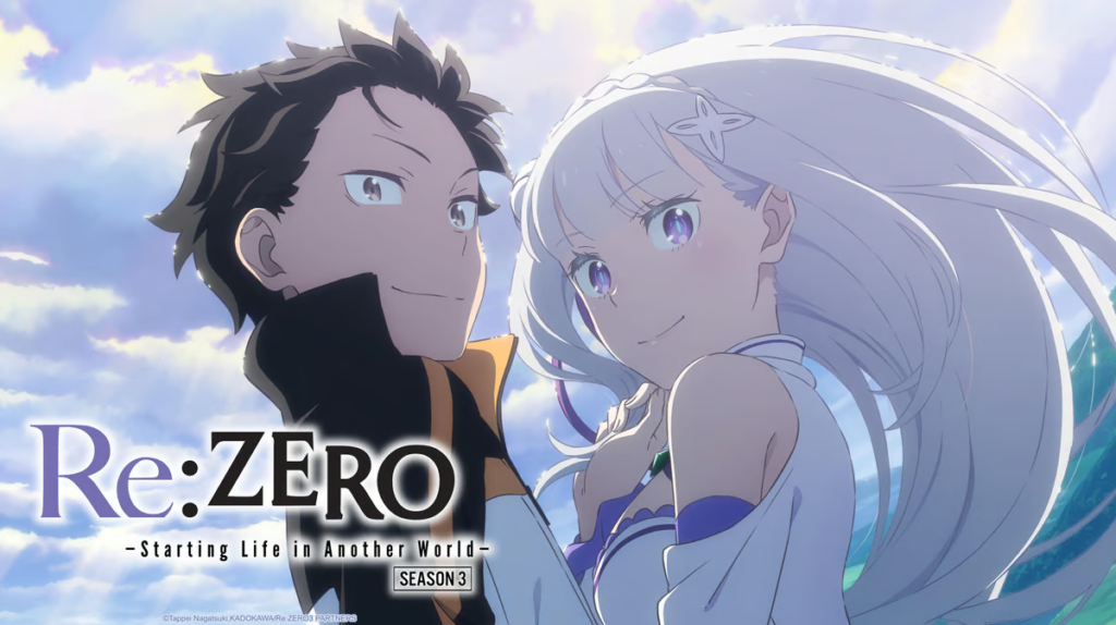 Novos episódios de ReZERO Starting Life in Another World chegam
