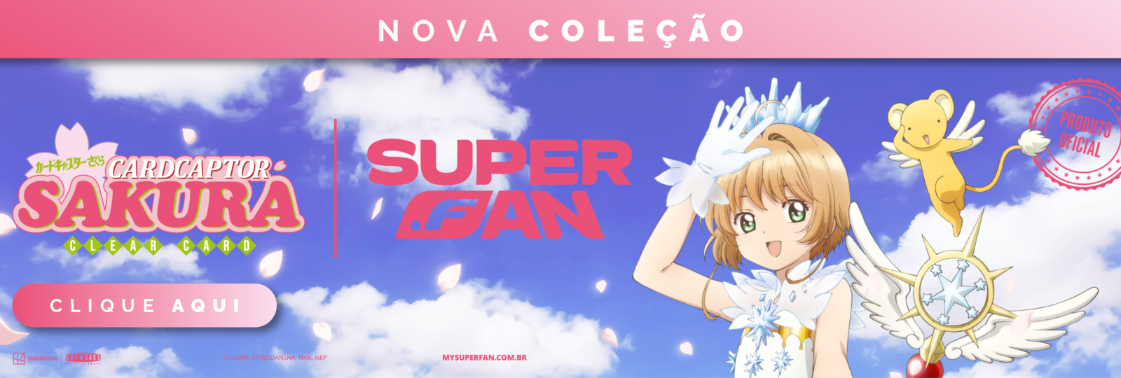Pré-venda do photocard Cardcaptor Sakura oficial é anunciada pela Super Fan Brasil